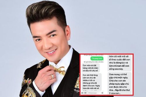 Đàm Vĩnh Hưng bất ngờ khi được nhận làm phụ huynh