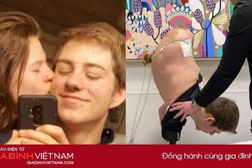 Nghị lực sống của chàng trai chỉ còn nửa thân mình