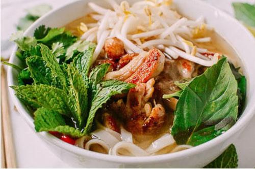 Bữa sáng thơm ngon, lạ miệng với phở gà chiên