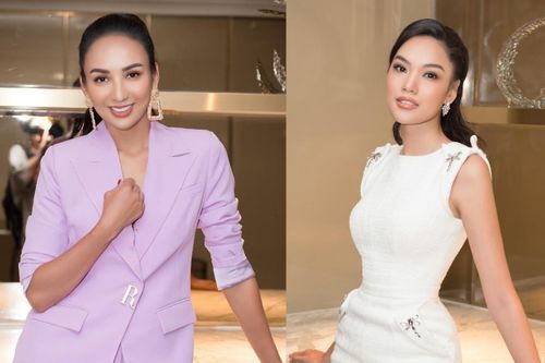 Hoa hậu Ngọc Diễm diện vest quyền lực, đọ sắc cùng 'hổ chiến' tại Hoa hậu Hoàn vũ