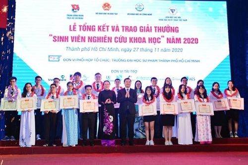 Đại học Đà Nẵng đạt giải Nhất 'Sinh viên nghiên cứu khoa học toàn quốc năm 2020'
