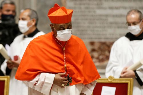 Giáo hoàng Francis tấn phong hồng y người Mỹ gốc Phi đầu tiên