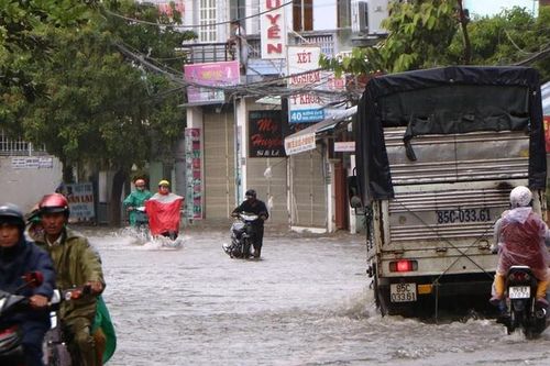 Ninh Thuận: Ngày mai học sinh các cấp tạm thời nghỉ học do mưa lớn