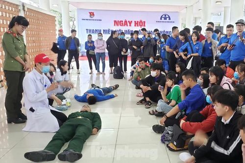 1500 bạn trẻ hưởng ứng Ngày hội Thanh niên với văn hóa giao thông năm 2020