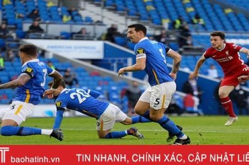 Kết quả Brighton 1-1 Liverpool: VAR 3 lần ngăn cản, Liverpool mất chiến thắng phút bù giờ