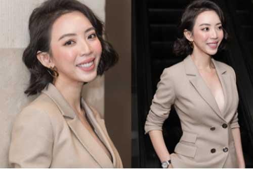 Thu Trang khoe ngực đầy sexy, nhắc chuyện Anh Tú - Châu Bùi đóng 'Chị Mười Ba 2'