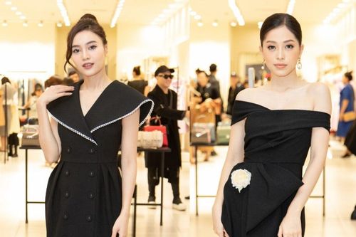 Á hậu Phương Nga, Ninh Dương Lan Ngọc thanh lịch, tụ hội cùng nhau, fan ngây người vì khoảnh khắc đẹp