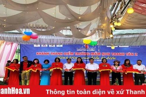 Khánh thành công trình điểm trường mầm non Thanh Tân 2 (Như Thanh)