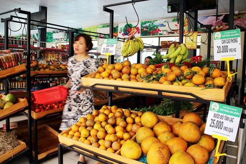 Nông sản có thương hiệu vẫn khó tìm chỗ đứng trong siêu thị