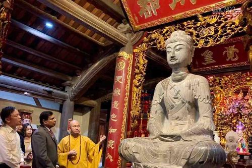 Bắc Ninh : Đại sứ Sri Lanka thăm chùa Phật Tích
