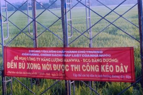 Vì sao 9 hộ dân không nhận tiền đền bù?