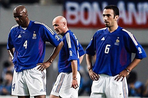 Diop và bàn thắng vào lưới tuyển Pháp tại World Cup 2002