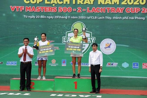 Tay vợt số 1 Việt Nam thất bại ở chung kết giải VTF Masters 500