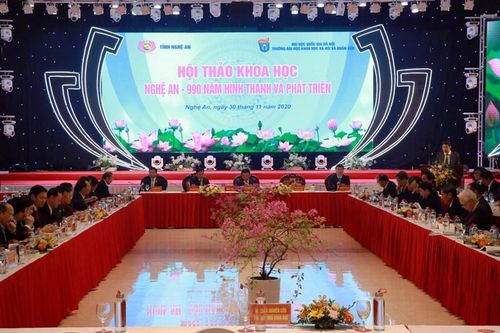 Hội thảo khoa học 'Nghệ An - 990 năm hình thành và phát triển'