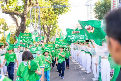 Nestlé MILO truyền cảm hứng thể thao cho hàng ngàn học sinh Cần Thơ