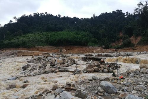 Quảng Nam: Tìm thấy thi thể phu vàng bị nước cuốn trôi