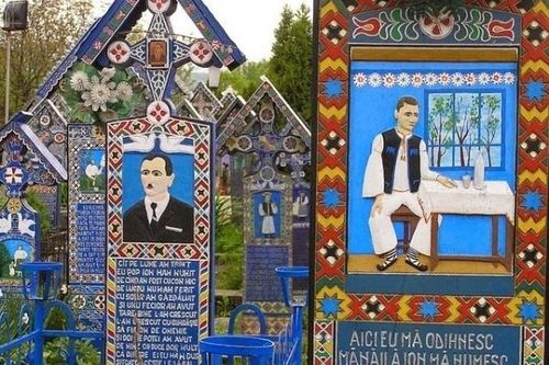 Nghĩa trang 'vui vẻ' ở Romania