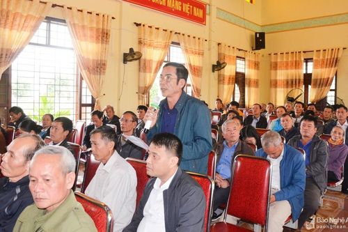 Cử tri huyện Quỳnh Lưu đề xuất chính sách hỗ trợ xây dựng nông thôn mới nâng cao, kiểu mẫu