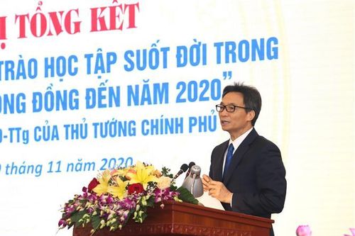 Xây dựng xã hội học tập là trách nhiệm của cả hệ thống chính trị