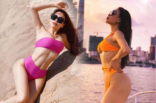 Ăn chay và chăm tập yoga, 'nữ đại gia miền Tây' sinh con rồi vẫn giữ khư khư chiếc bụng múi