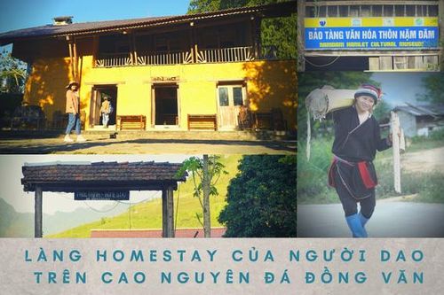 Làng Homestay của người Dao trên Cao nguyên đá Đồng Văn