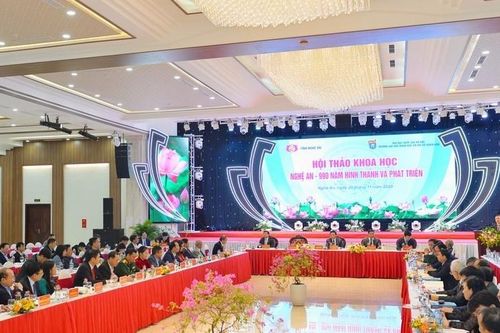 Hội thảo khoa học 'Nghệ An - 990 năm hình thành và phát triển'