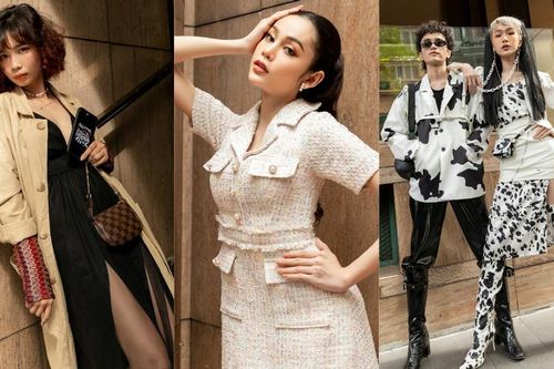 'Best Street Style' ngày 1: Người đẹp chuyển giới Lương Mỹ Kỳ xuất hiện thanh lịch bất ngờ