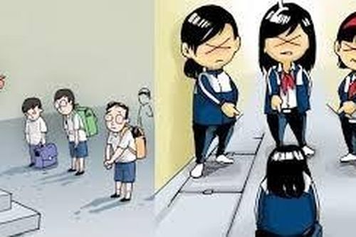 Lo quá, bạo lực học trò