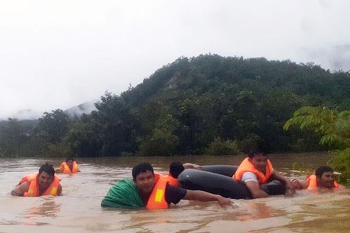 Ninh Thuận dồn lực ứng phó mưa lũ