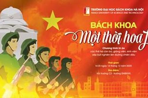 Lễ tri ân các thế hệ thầy trò Đại học Bách Khoa Hà Nội xếp bút nghiên lên đường nhập ngũ
