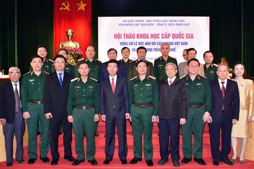 'Đồng chí Lê Đức Anh với cách mạng Việt Nam và quê hương TT-Huế'
