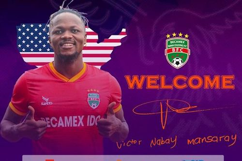 Becamex Bình Dương cho ra mắt tân binh Victor Mansaray
