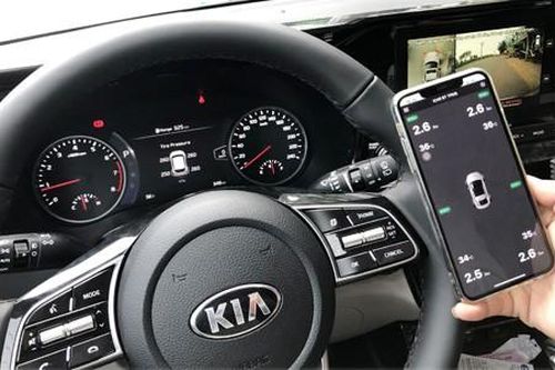 Cảm biến áp suất lốp ô tô thế hệ mới ICAR Ellisafe i3 hiện được trên ODO