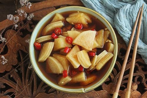 Thích mê món củ cải trắng ngâm chua ngọt cực hao cơm