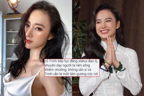 Bị gắn mác 'nói đạo lý', Angela Phương Trinh lên tiếng: 'Ghìm sự lương thiện của người khác là tàn nhẫn'