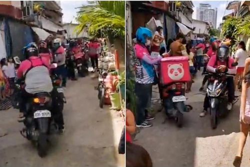 Hàng xóm phát hoảng khi 42 shipper cùng lúc giao hàng cho cô bé 7 tuổi, càng bất ngờ khi biết nguyên nhân