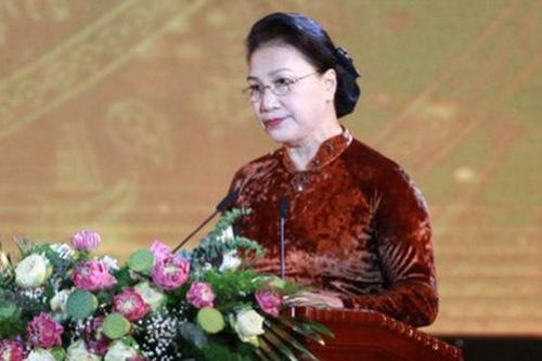 Chủ tịch Quốc hội Nguyễn Thị Kim Ngân dự lễ kỷ niệm 990 năm Danh xưng Nghệ An