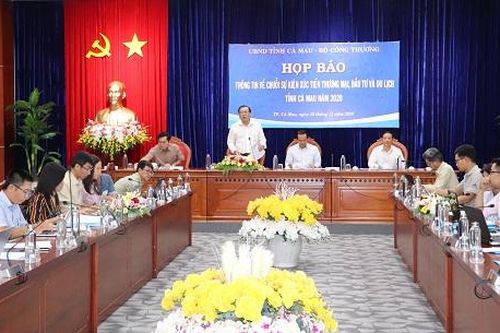 Cà Mau: Sắp diễn ra chuỗi sự kiện xúc tiến thương mại, đầu tư và du lịch