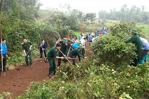 'Dân vận khéo'ở Huyện đội Yên Lập