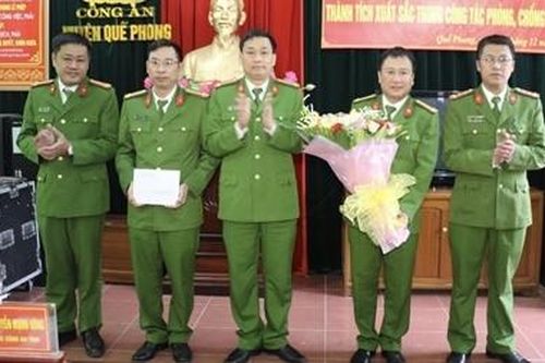 Khen thưởng thành tích khám phá 5 chuyên án ma túy lớn