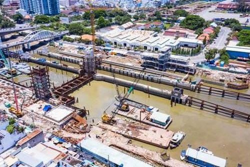 Dự án chống ngập gần 10.000 tỷ đồng nguy cơ dừng thi công