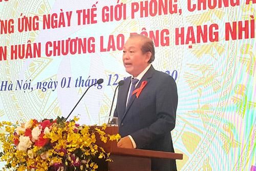 Việt Nam là 1 trong 4 nước đứng đầu thế giới về chất lượng điều trị HIV/AIDS