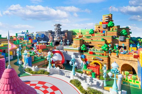 Bên trong công viên Super Nintendo World sắp mở tại Nhật Bản