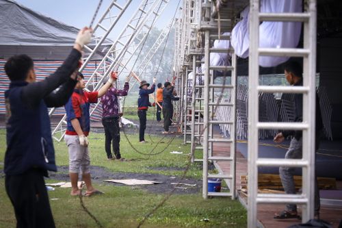 Gia đình Công Phượng dựng 3 rạp cưới, chuẩn bị 125 mâm cỗ