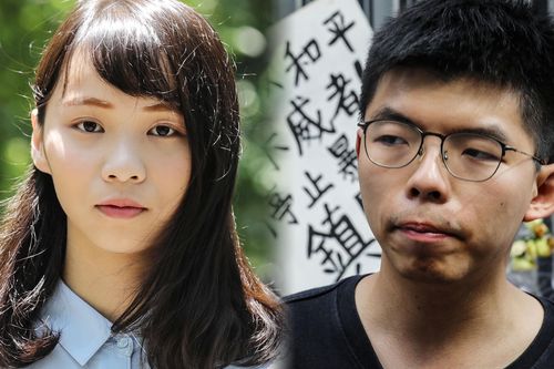 Joshua Wong và Agnes Chow bị tuyên án