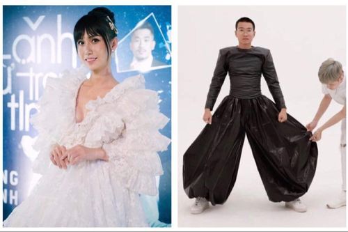 Lynk Lee khoe thềm ngực căng tràn lấp ló; Wowy lên đồ cực dị tại Tuần lễ thời trang