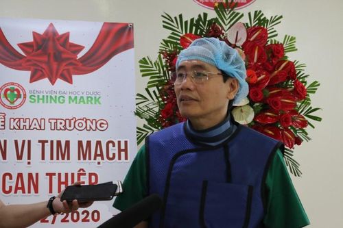 GS.TS Trương Quang Bình: 'Bệnh viện Đại học Y dược Shing Mark đã đánh dấu một bước tiến mới trong việc chẩn đoán và điều trị bệnh lý tim mạch'