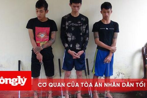 Khởi tố, bắt tạm giam 3 đối tượng chém người vì cho rằng bị 'nhìn đểu'