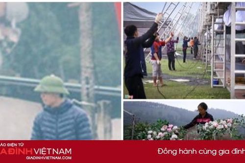 Công Phượng đội mũ cối đi kiểm tra rạp cưới rộng 500m2