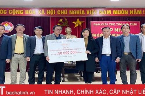 Hơn 231 tỷ đồng ủng hộ người dân Hà Tĩnh khắc phục hậu quả mưa lũ